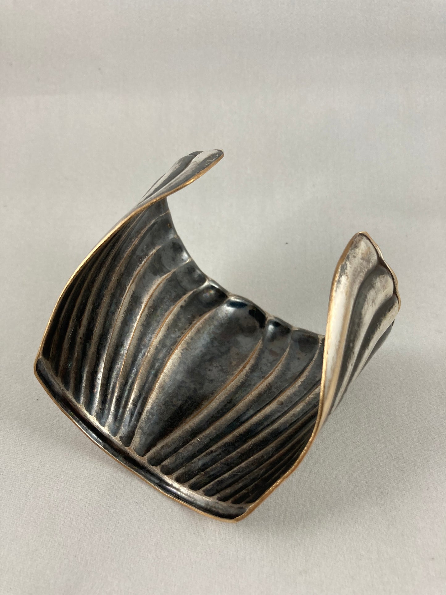 Cuff Bracelet from a Vintage Serving Bowl